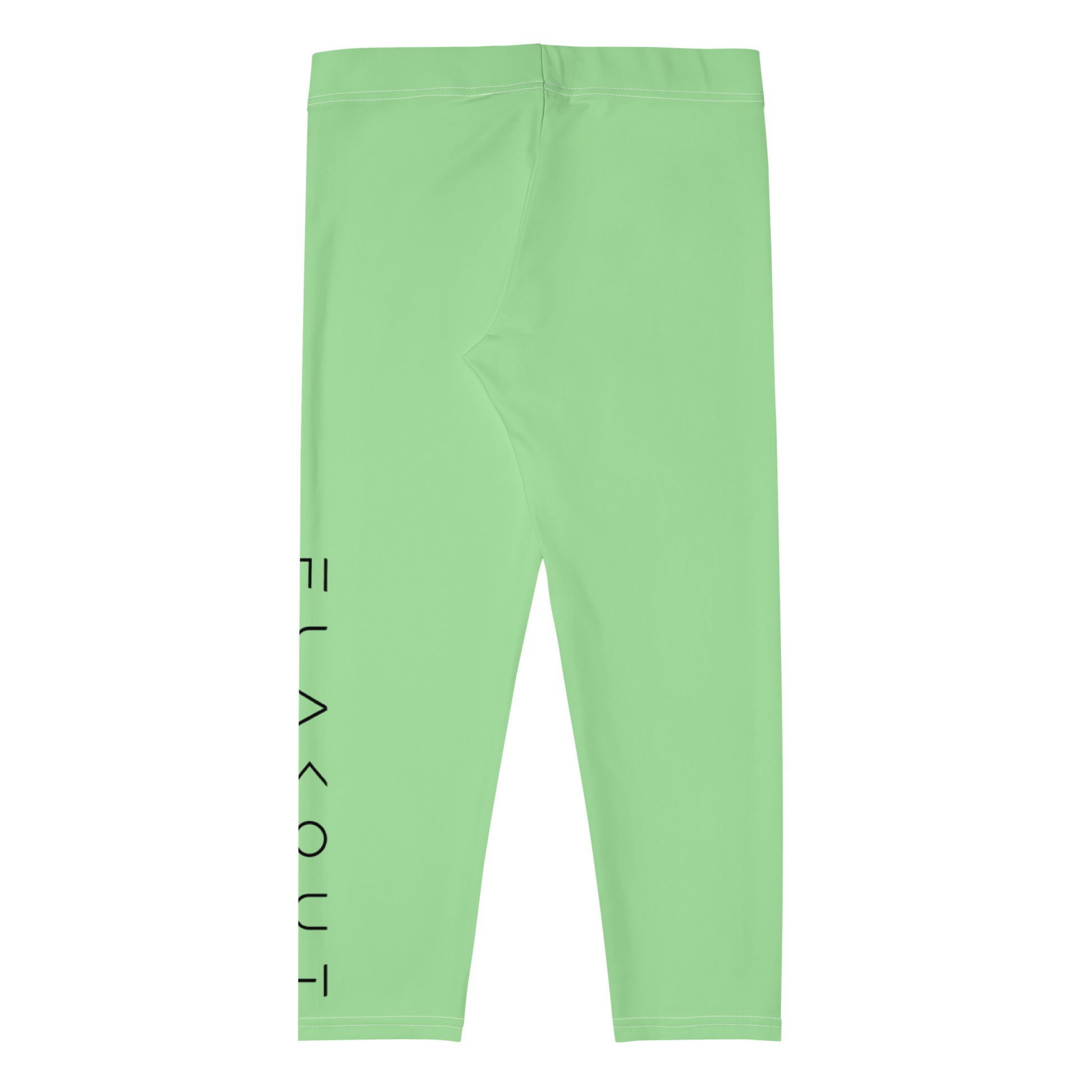 Minty Mirage Women's Capri Leggings - FLAKOUT