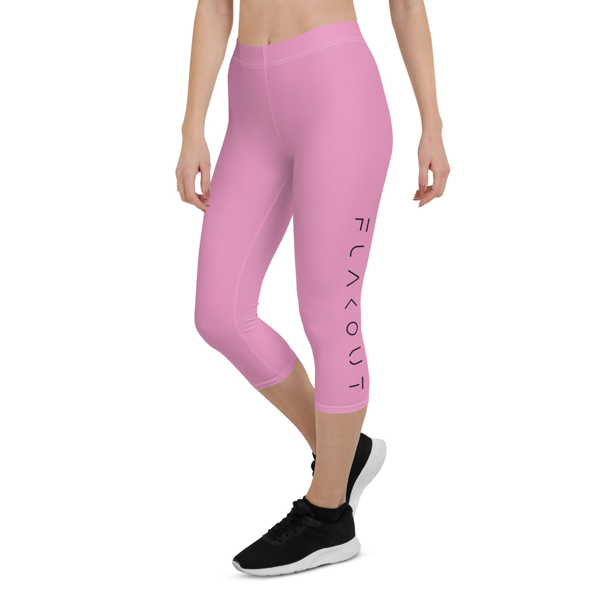 Rose Blossom Women's Capri Leggings - FLAKOUT