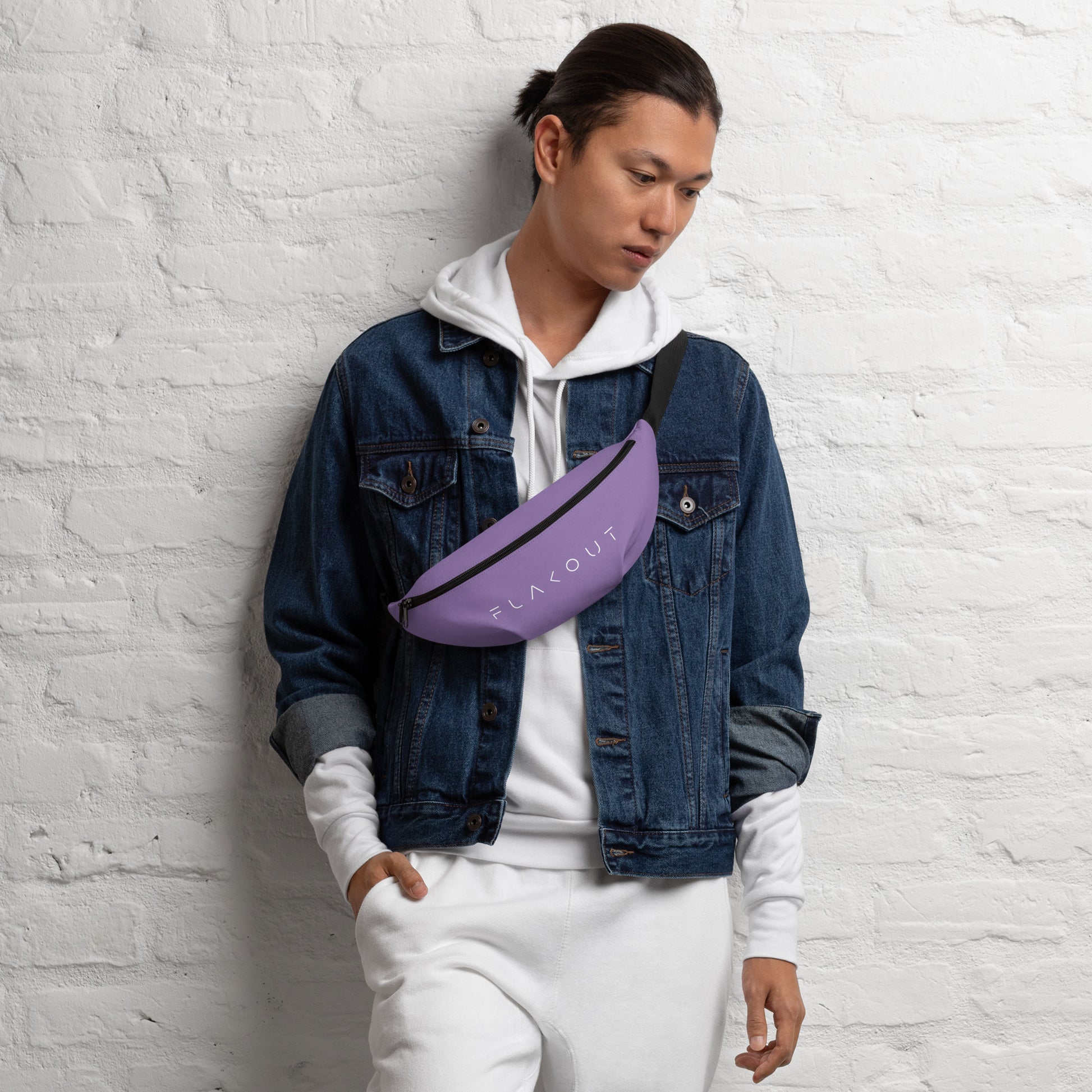 Unisex Water-resistant Fanny Pack - Purple - FLAKOUT