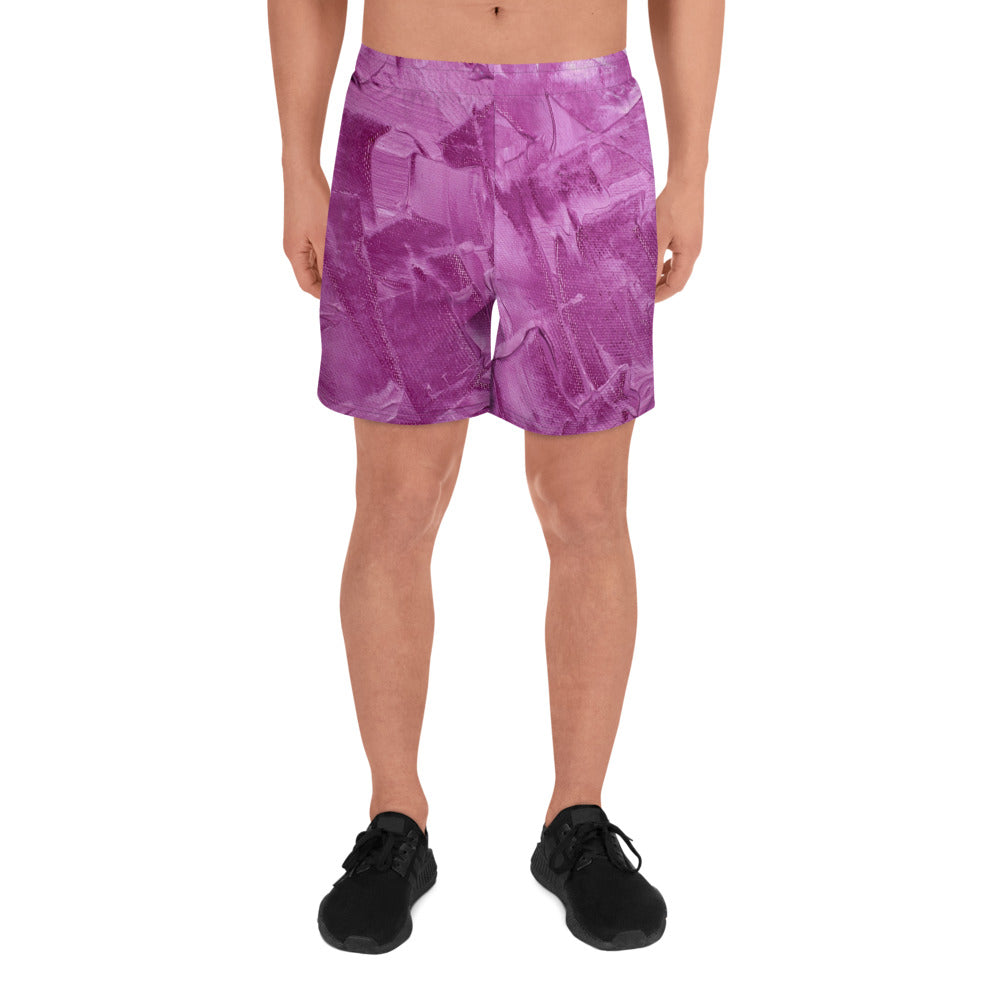 Ebonized Mulberry Men's Swim - Athletic Shorts - FLAKOUT