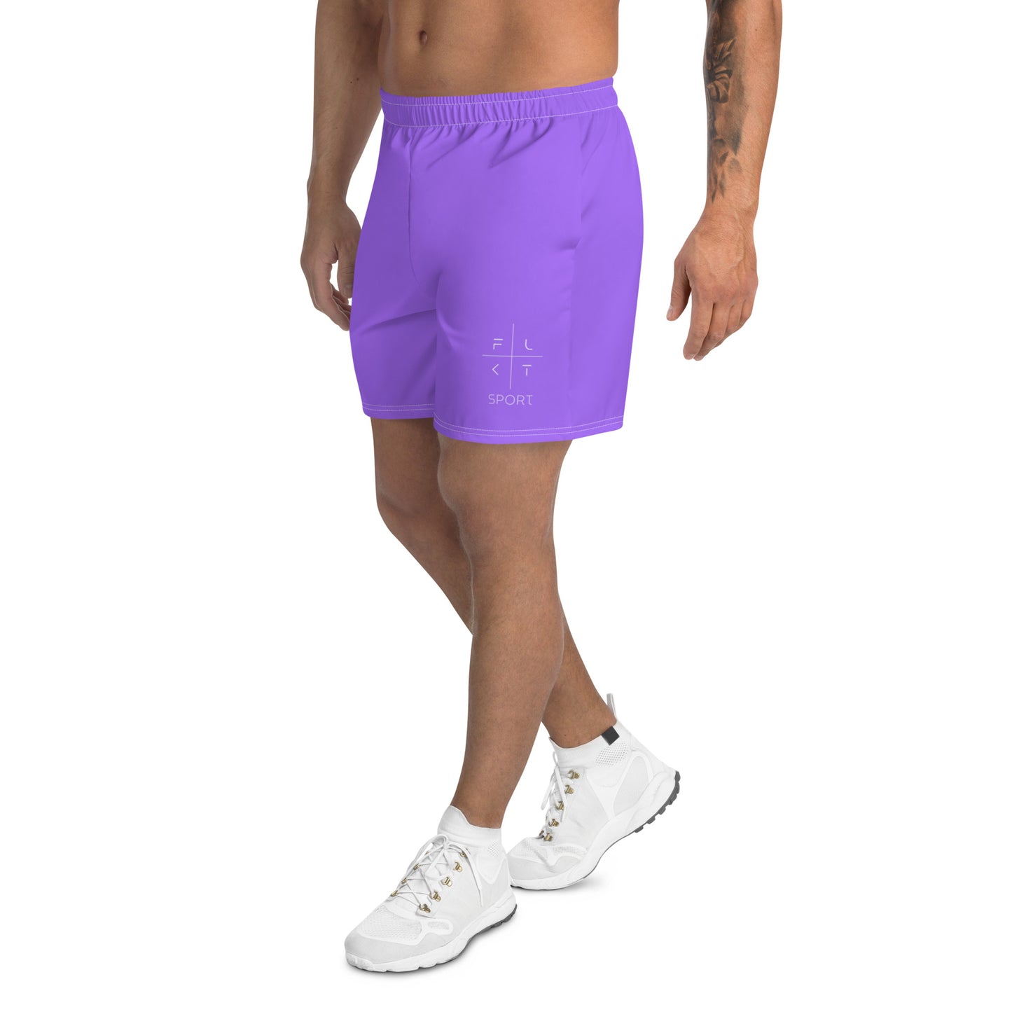 FLAKOUT Sport Mystic Lavender Men's Recycled Athletic Shorts - FLAKOUT