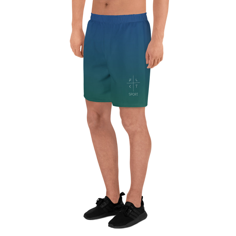 FLAKOUT Sport Sapphire Shadow Men's Recycled Shorts - FLAKOUT