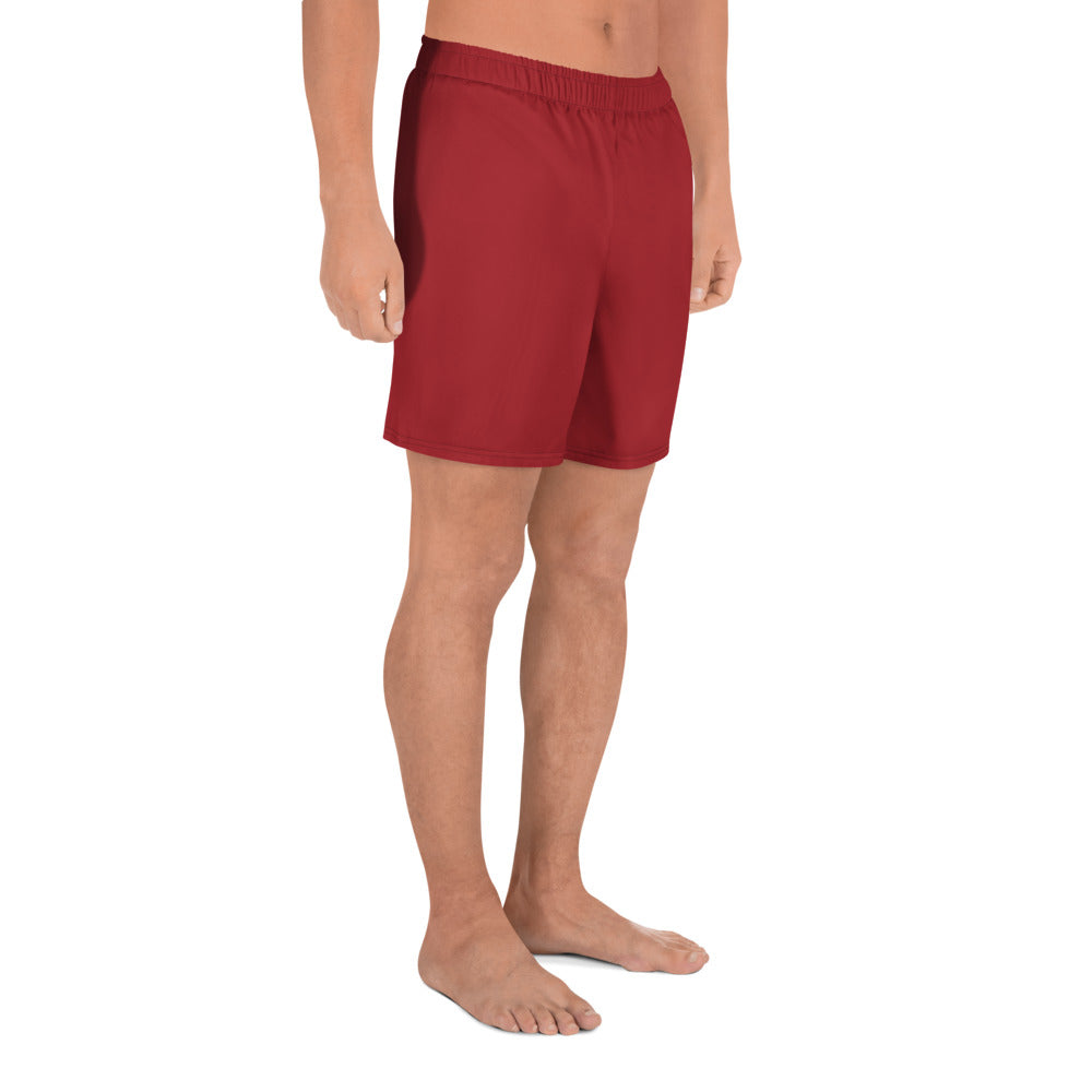 FLAKOUT Sport Firebrick Men's Recycled Athletic Shorts - FLAKOUT