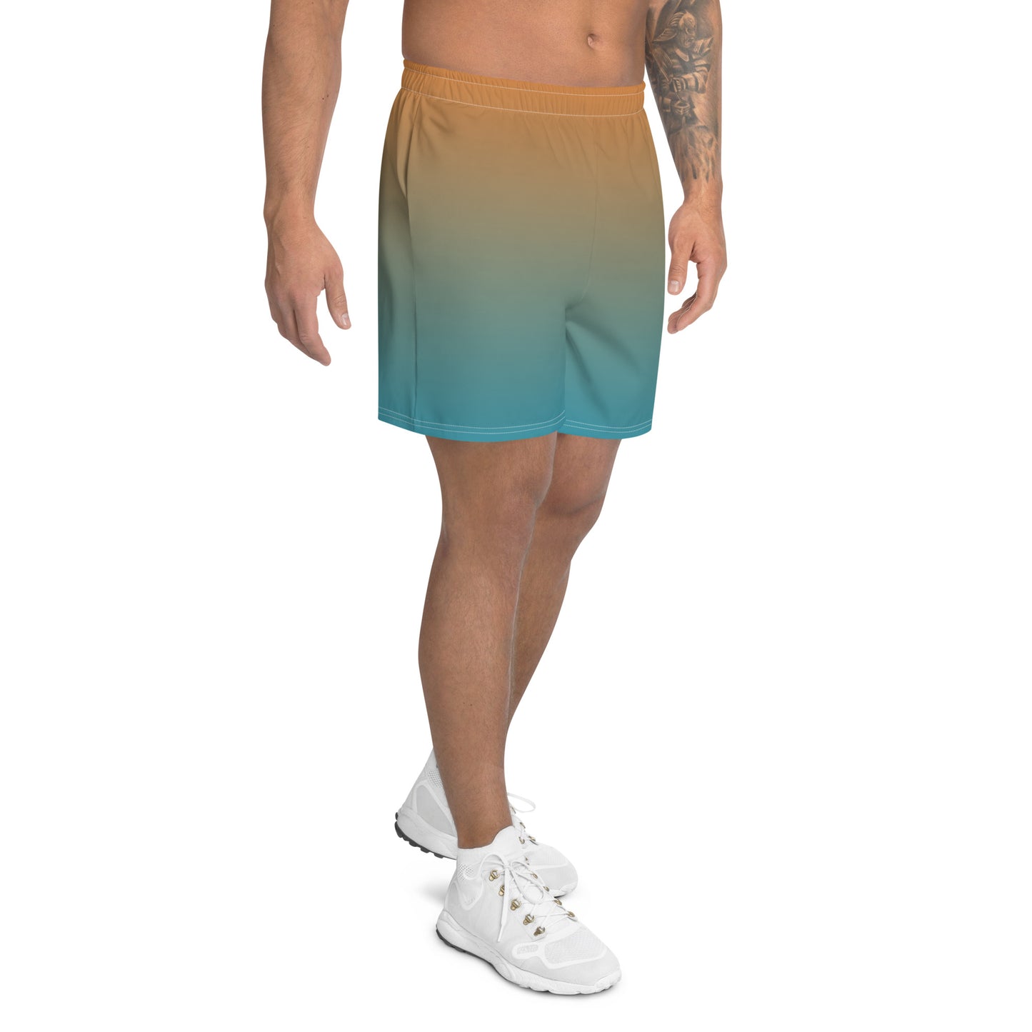 FLAKOUT Sport Peachy Keen Men's Recycled Athletic Shorts - FLAKOUT