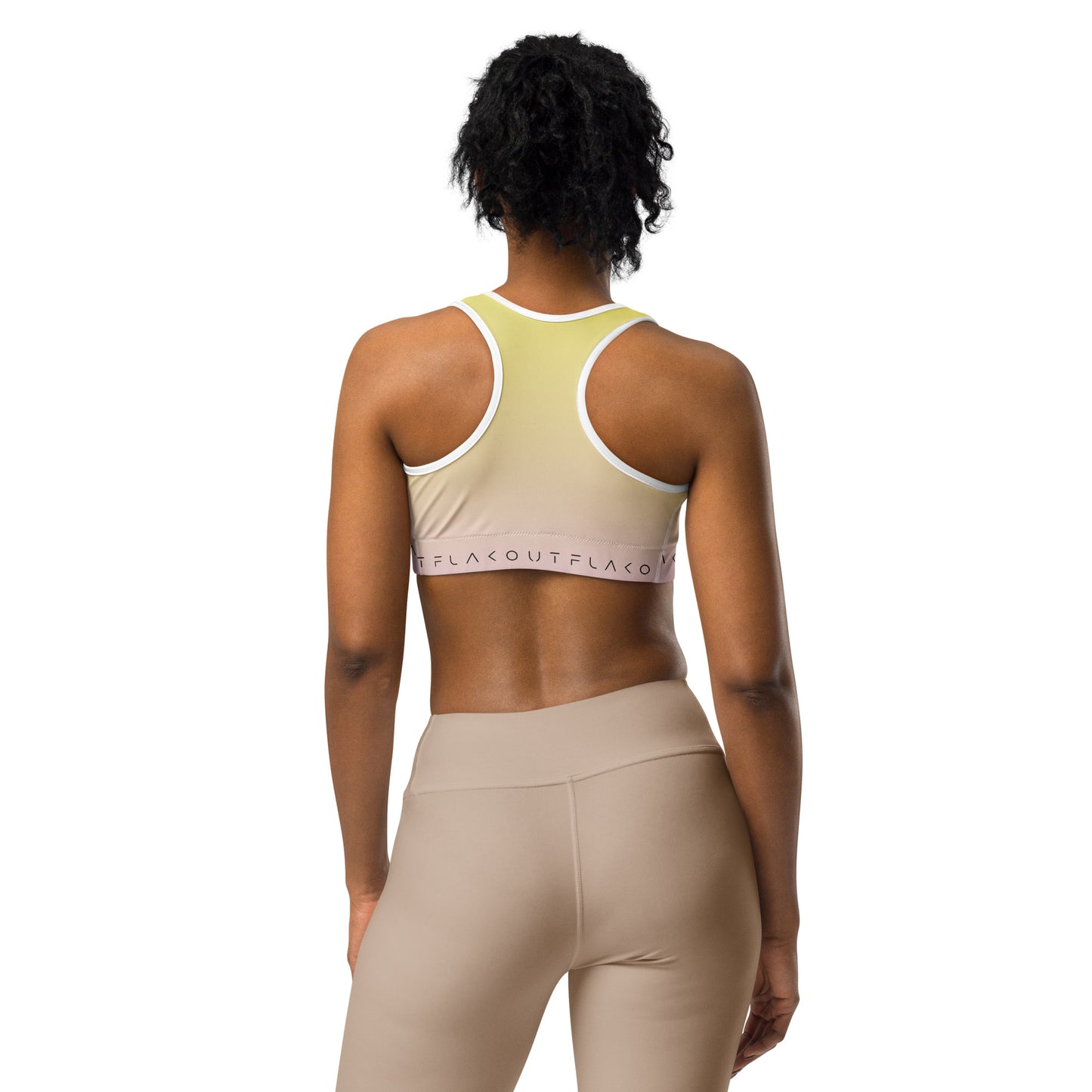 Lemonade Bliss Women's Sports Performance Bra - FLAKOUT