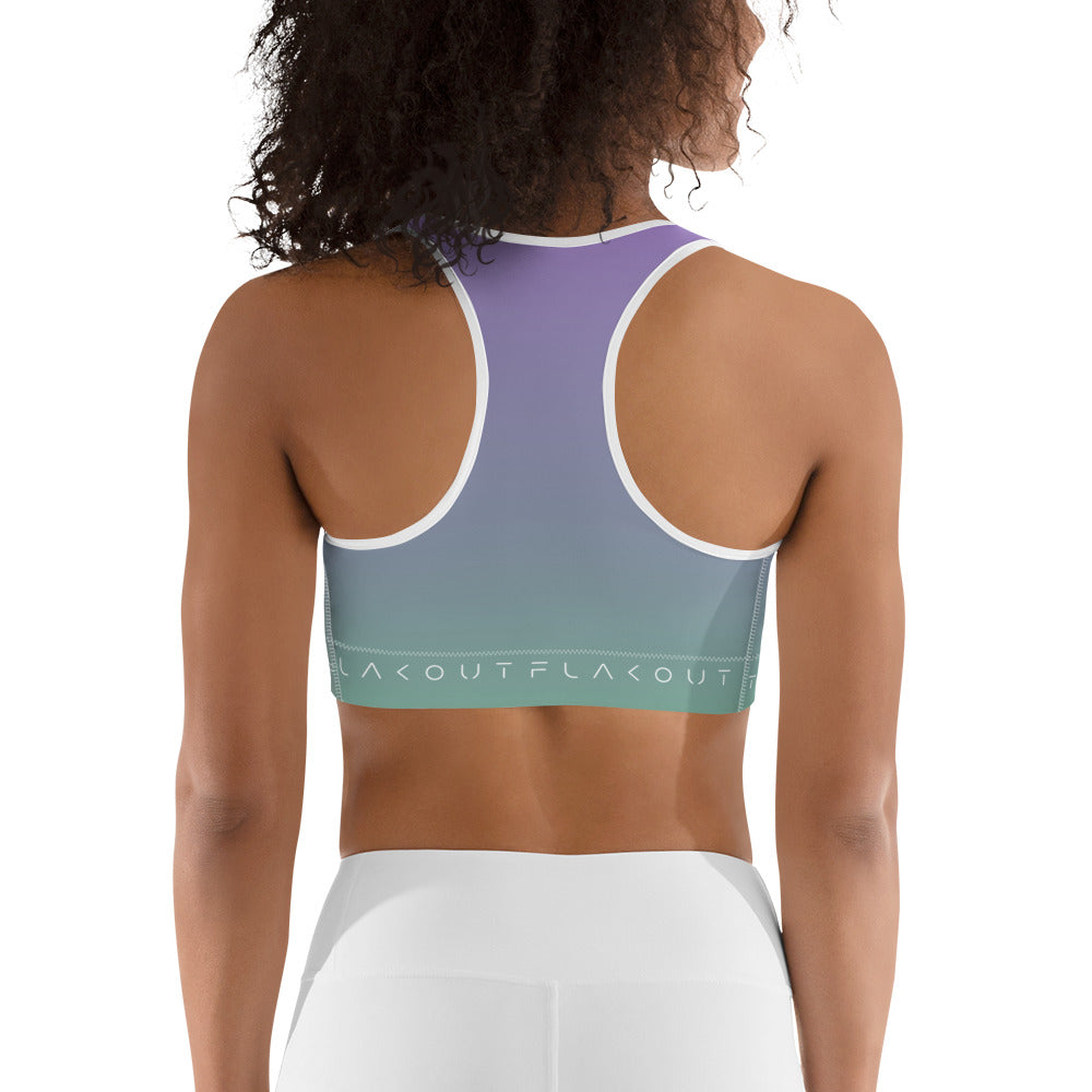 Lavender Lullaby Women's Sports Performance Bra - FLAKOUT