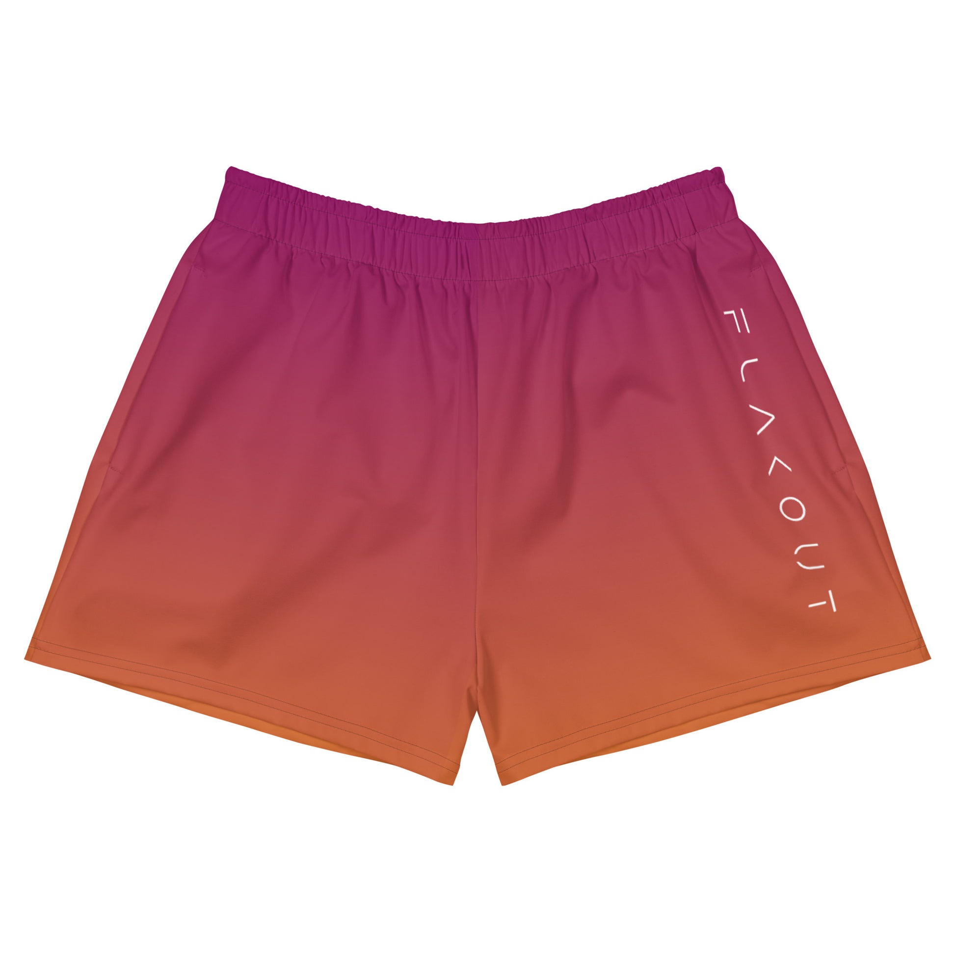 Sunset Blaze Women’s Recycled Shorts - FLAKOUT