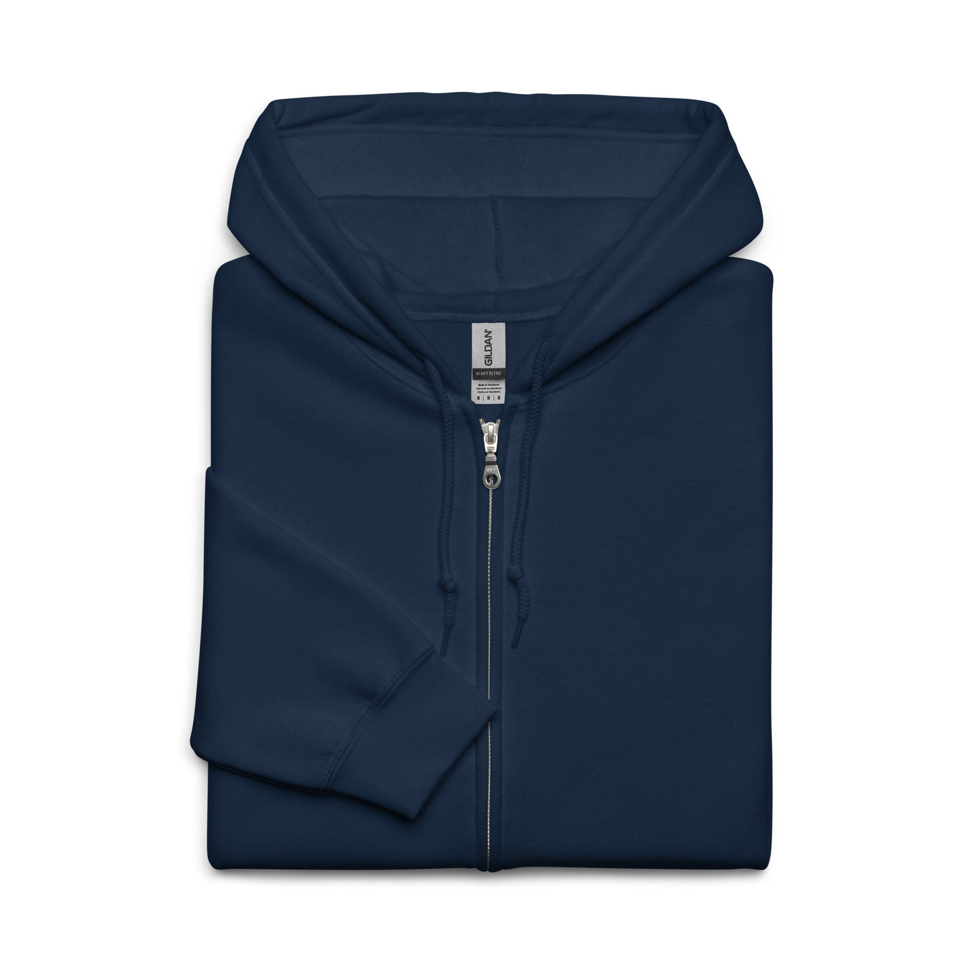 Nebuluxe Brilliance Heavy Harmony Fusion Zip Hoodie - Navy - FLAKOUT