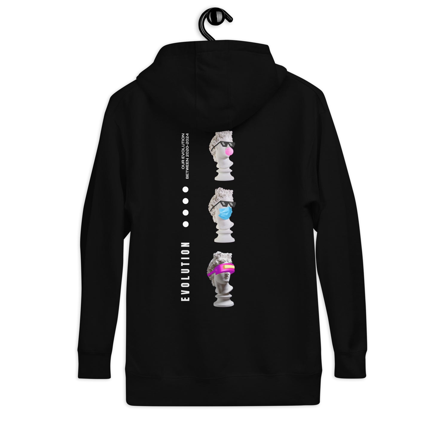 Human Evolution Unisex Hoodie - FLAKOUT