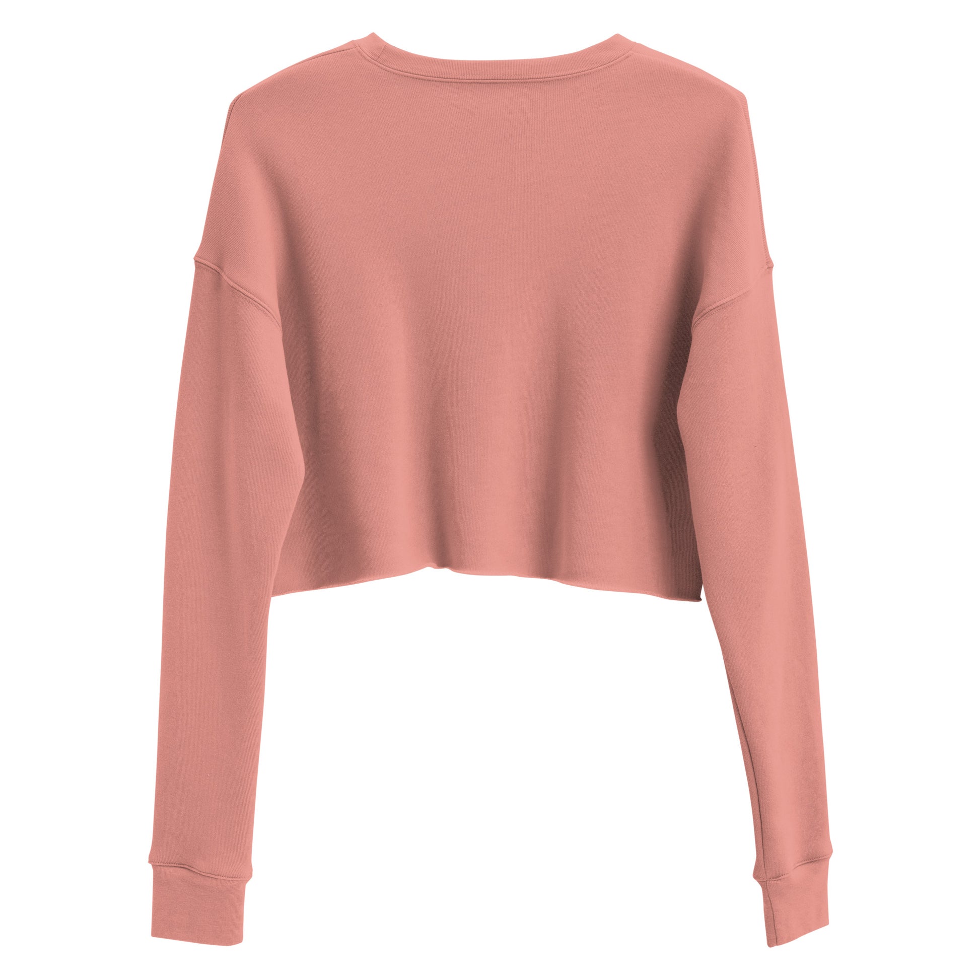 Gorgeous Opullent Allure Women's Crop Sweatshirt - Mauve - FLAKOUT