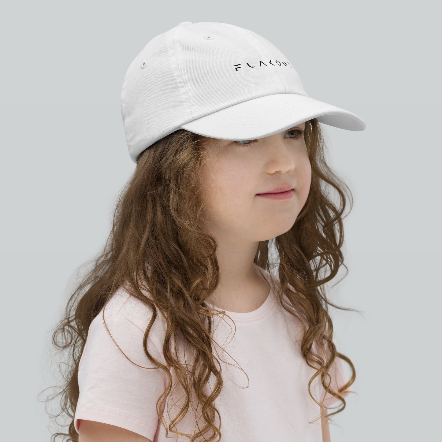 FLAKOUT Logo Embroidered Kid's Baseball Cap