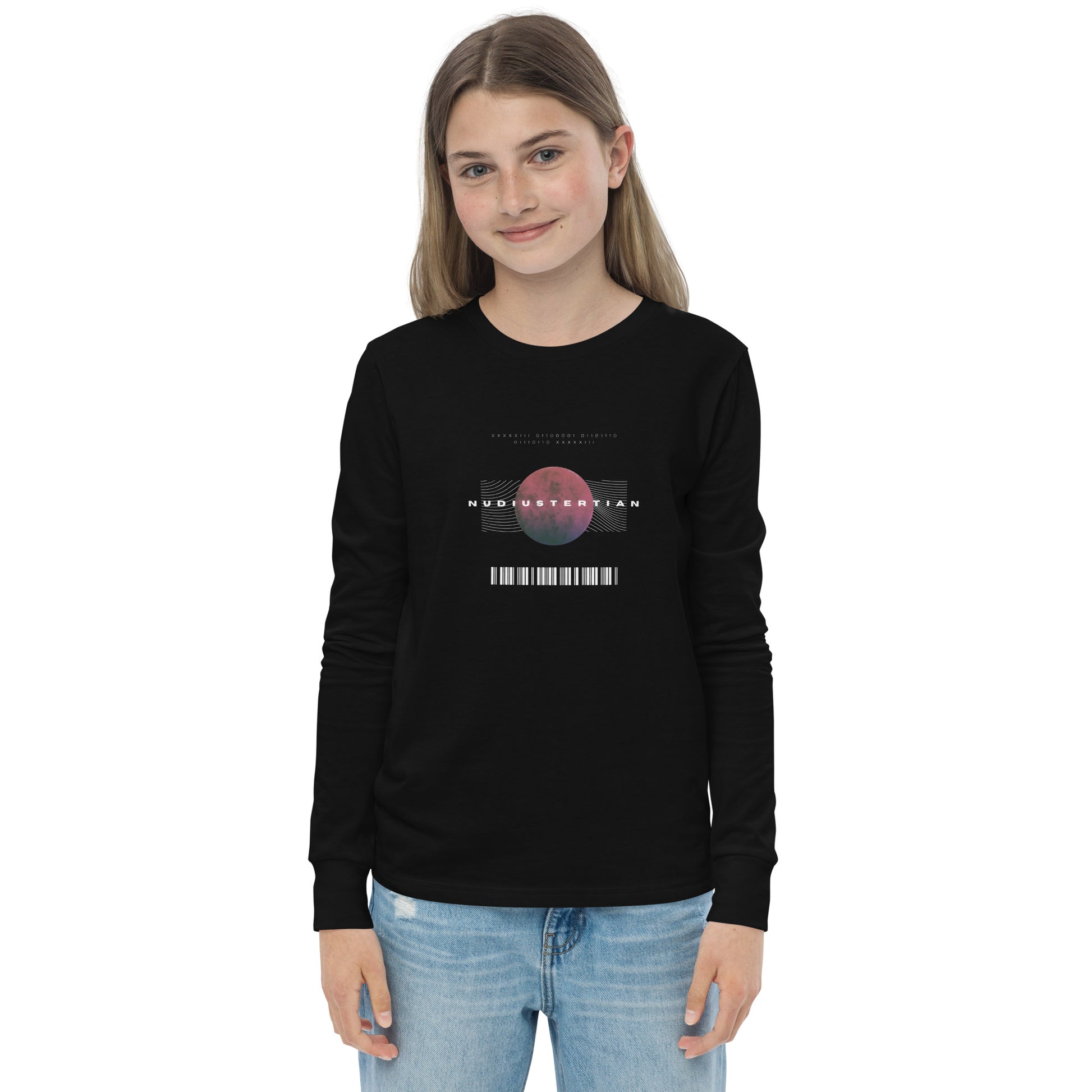 Kid's Long Sleeve Shirt Nudiustertian - FLAKOUT