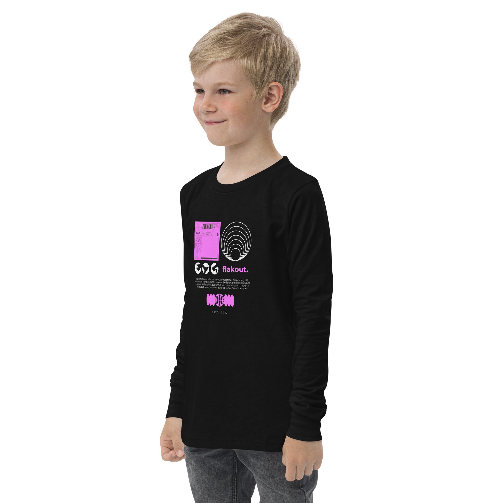 Kid's Long Sleeve Shirt Flakout. - FLAKOUT