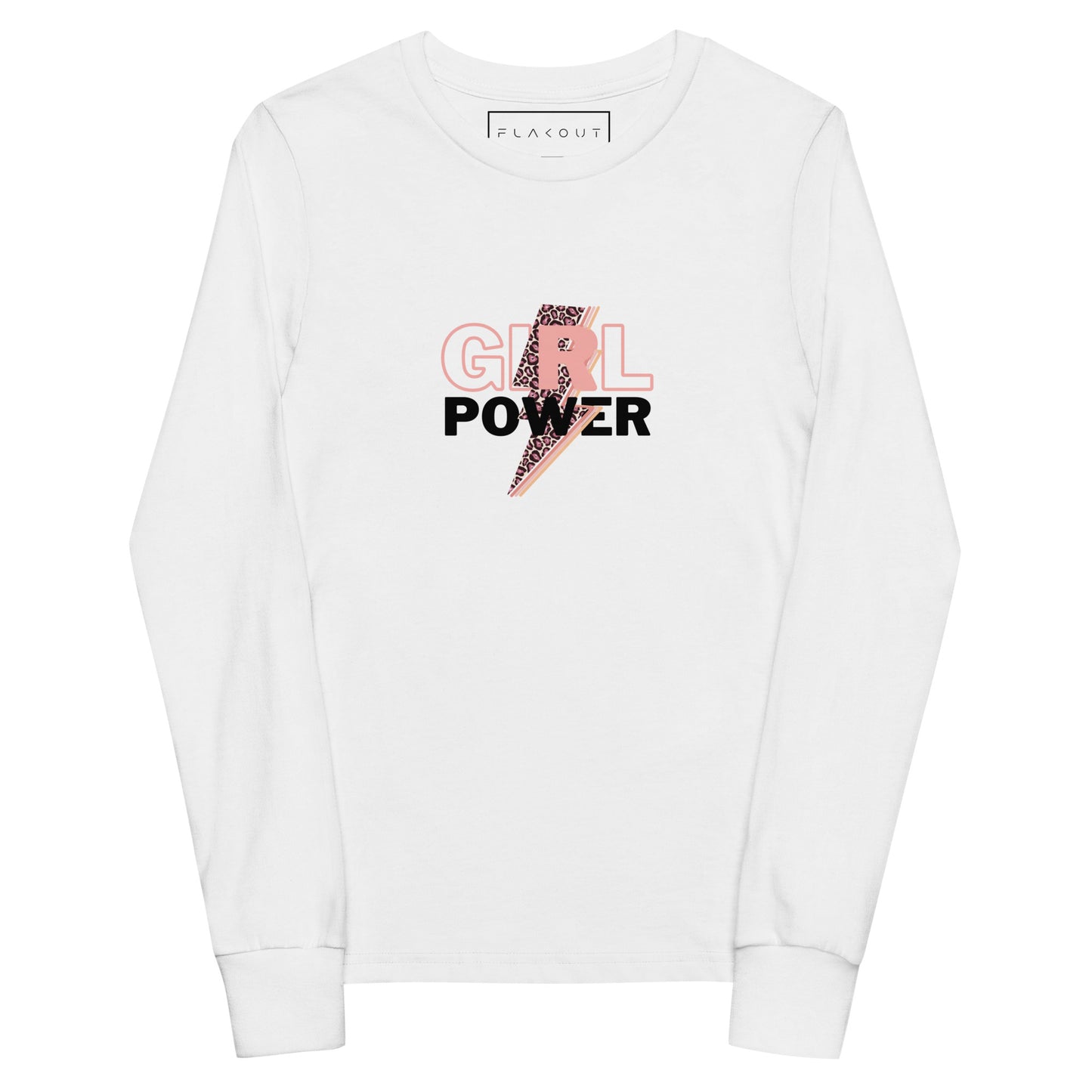 Queenly Girl Power Rebellion Girl's Long Sleeve Shirt - FLAKOUT