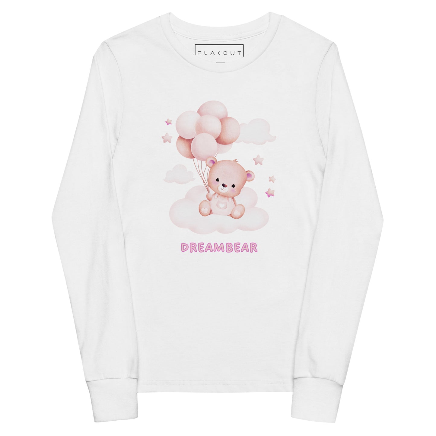 Dreambear Girl's Long Sleeve Tee - FLAKOUT