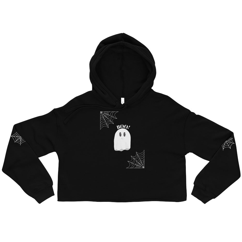 Women's Crop Hoodie Ghost - FLAKOUT