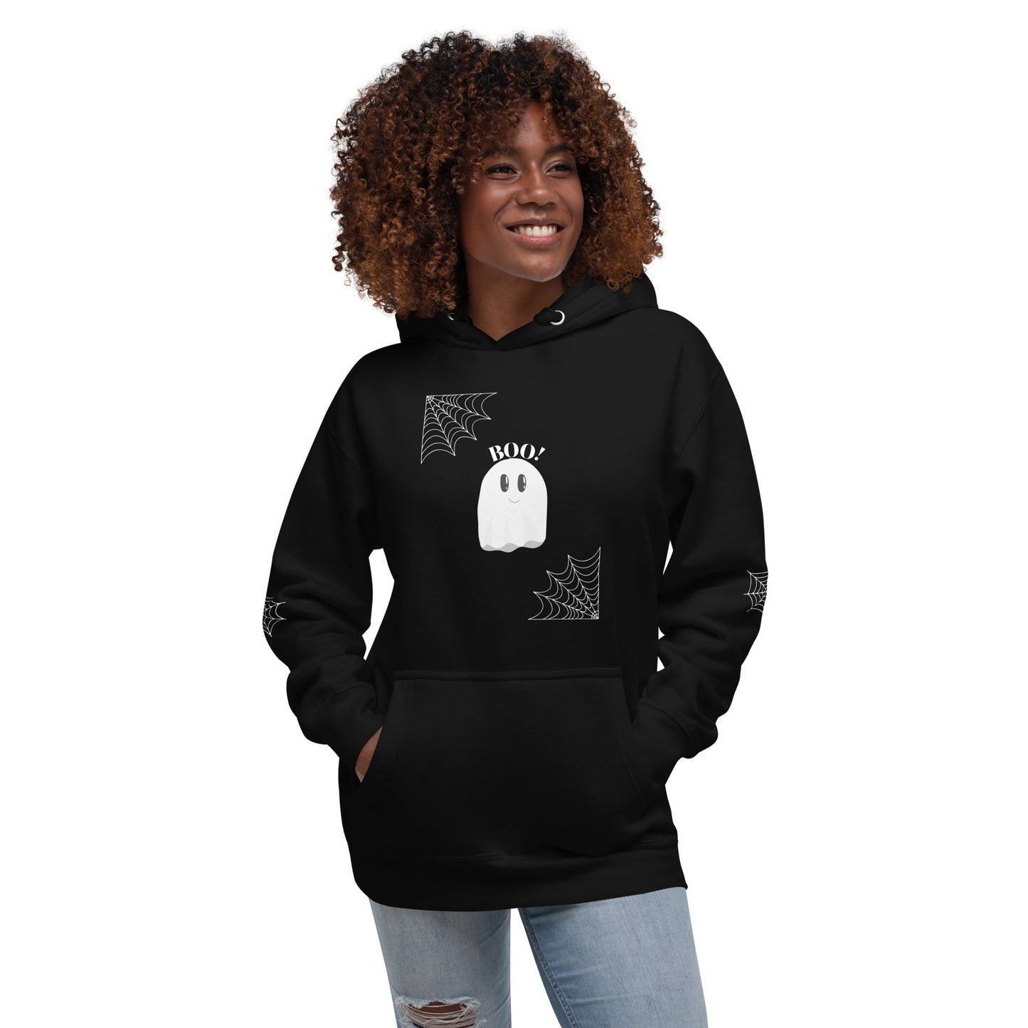 Women's Hoodie Cute Ghost - FLAKOUT