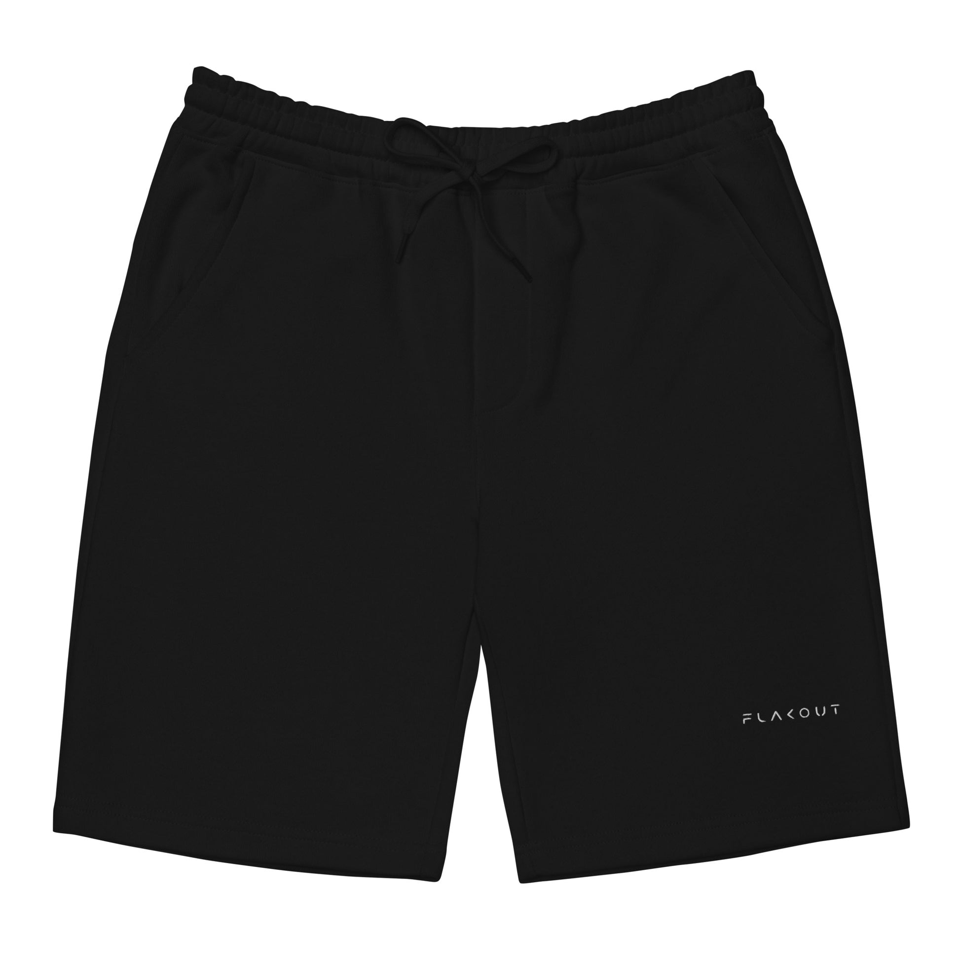 Men's Fleece Shorts Embroidered Logo - FLAKOUT