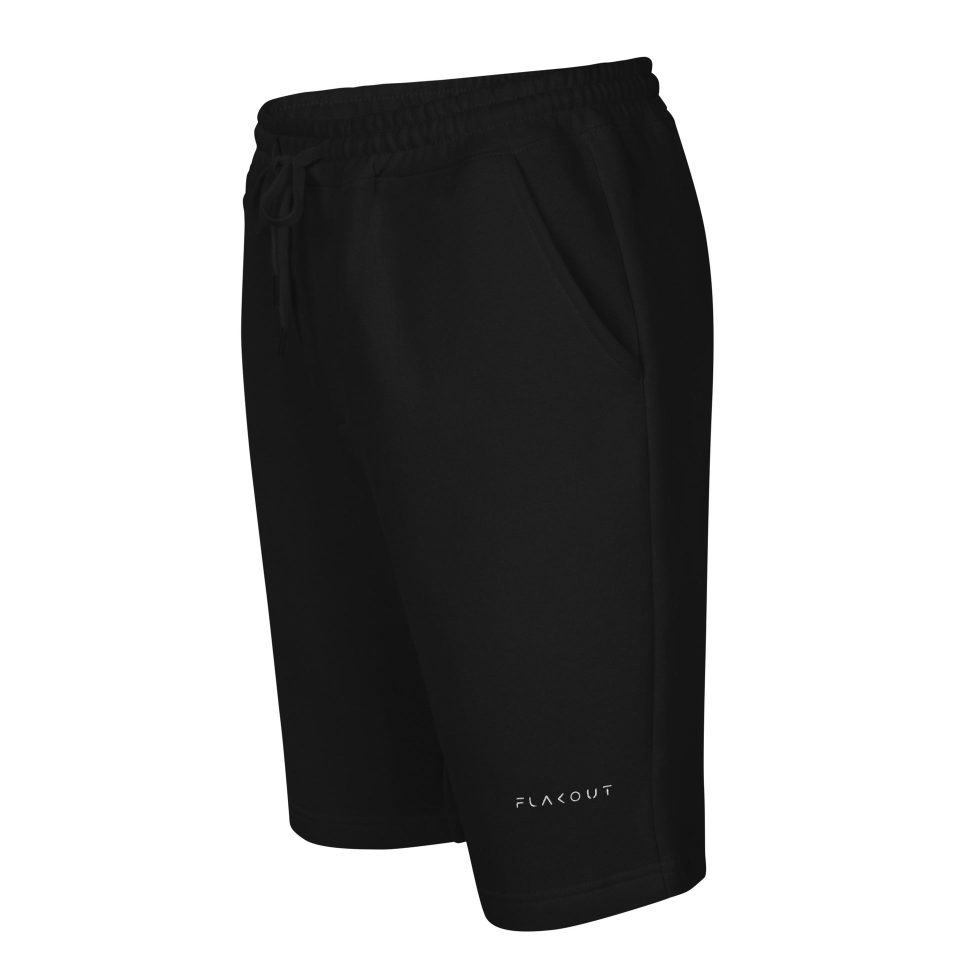 Men's Fleece Shorts Embroidered Logo - FLAKOUT