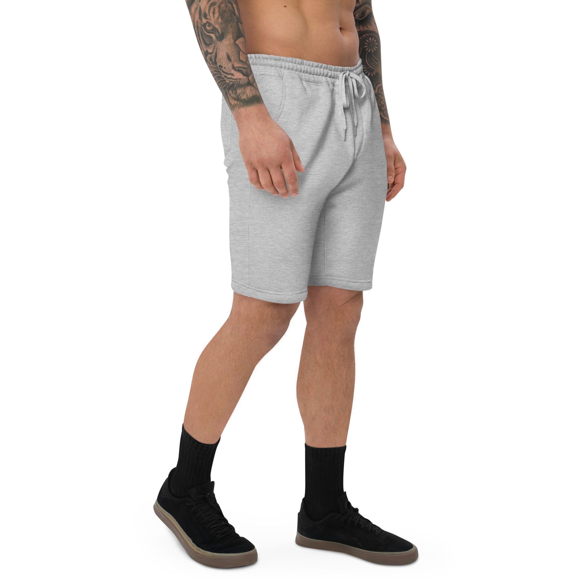 Men's Fleece Shorts Embroidered Logo - FLAKOUT